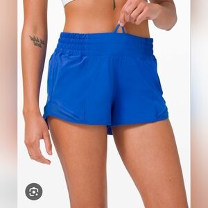 lululemon athletica Blue Athletic Shorts